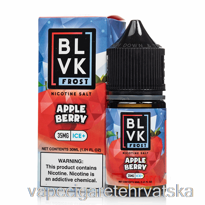 Vape Hrvatska Apple Berry - Blvk Frost Salts - 30ml 35mg
